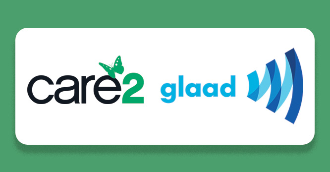 Care2 Glaad Logo